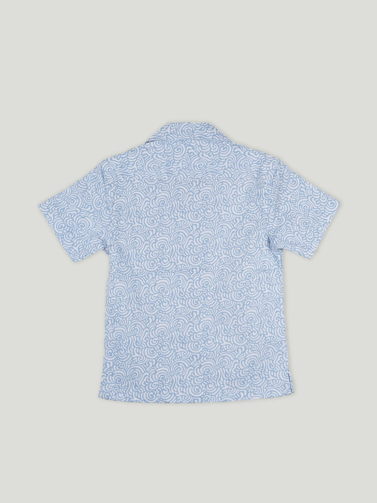 Boy Printed Half Sleeve Shirt | 100% Organic Cotton