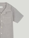Light Organic cotton Shirt & Pant Grey Co-ord Set
