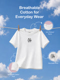 Organic Cotton Unisex Typography Print Half Sleeve T-Shirt Combo Pack (Pack of 3)