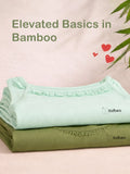 Bamboo Camisole for Kids Pack of 2 (Olive Green & Mint Green) – Soft, Breathable & innerwear