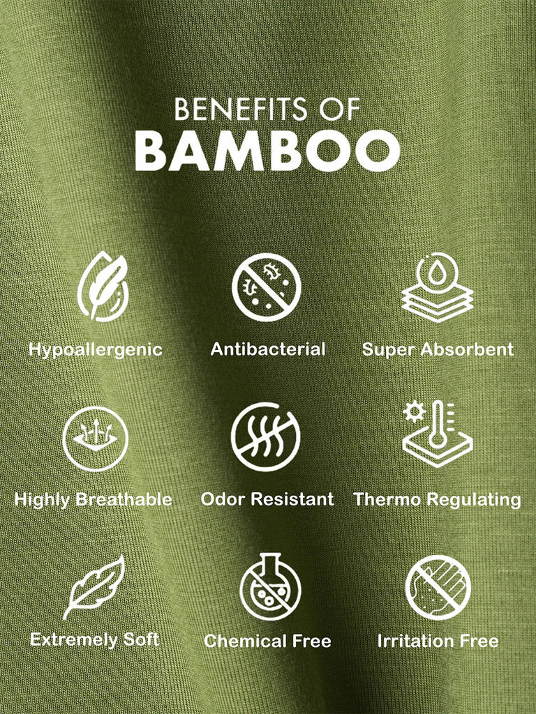 Bamboo Camisole for Kids Pack of 2 (Olive Green & Mint Green) – Soft, Breathable & innerwear