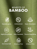 Bamboo Camisole for Kids Pack of 2 (Olive Green & Mint Green) – Soft, Breathable & innerwear