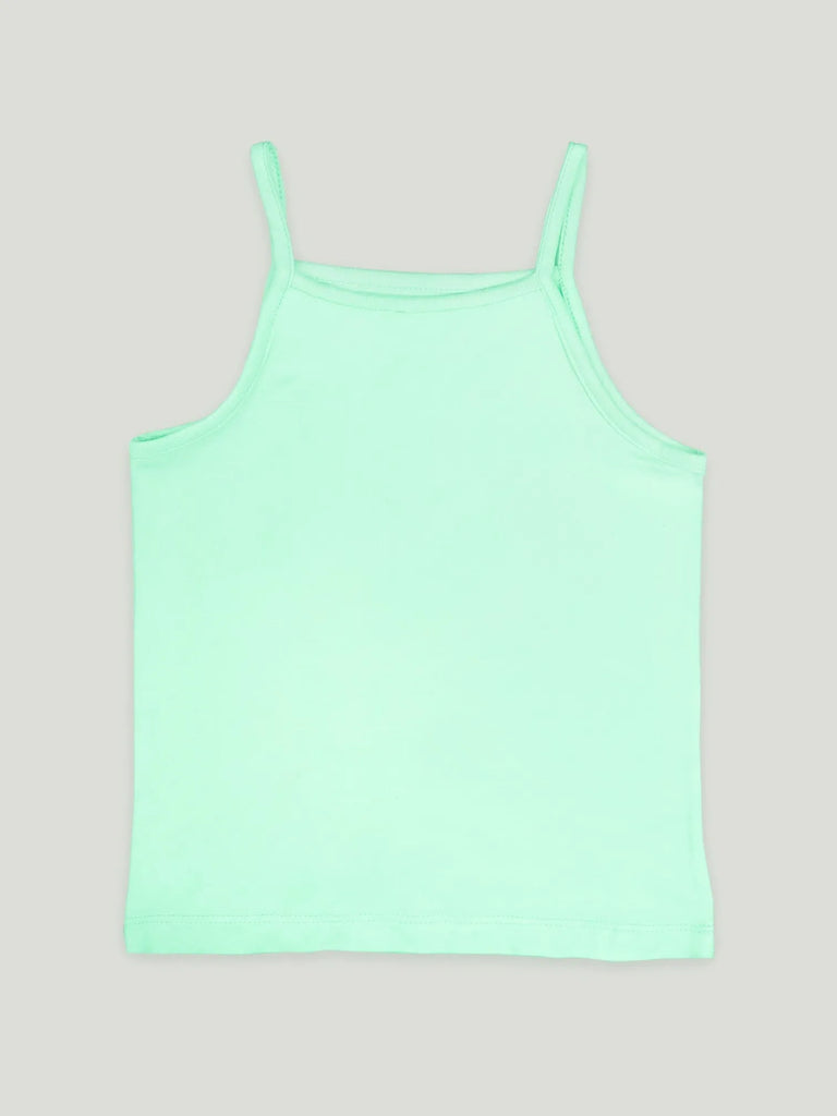 Mint Green Bamboo Camisole for Girls – Soft, Lightweight & Breathable