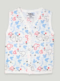 Extra Soft Muslin Cotton Jhabla Cloth for Baby | Space, Sun, Star and Mickey Print | Print May Vary