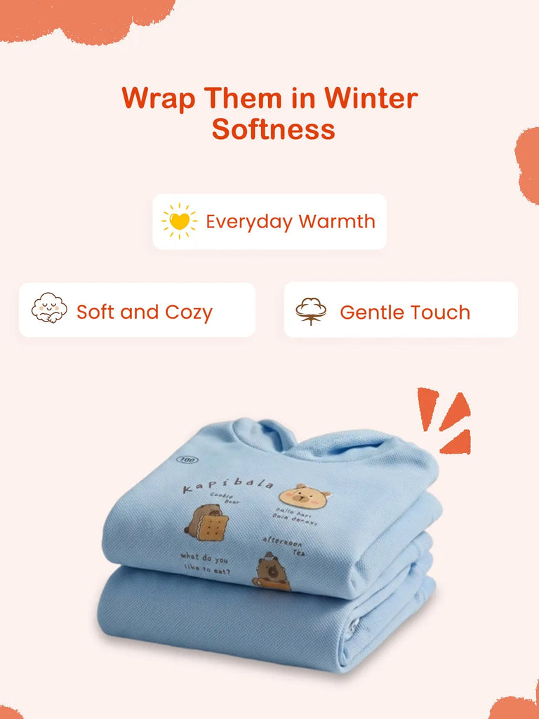 Unisex Baby Co-ord Set | 100% Organic Cotton Winter Wear