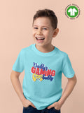 Bamboo Soft Fabric T-Shirt For Baby Boy | Daddy's Gaming Buddy