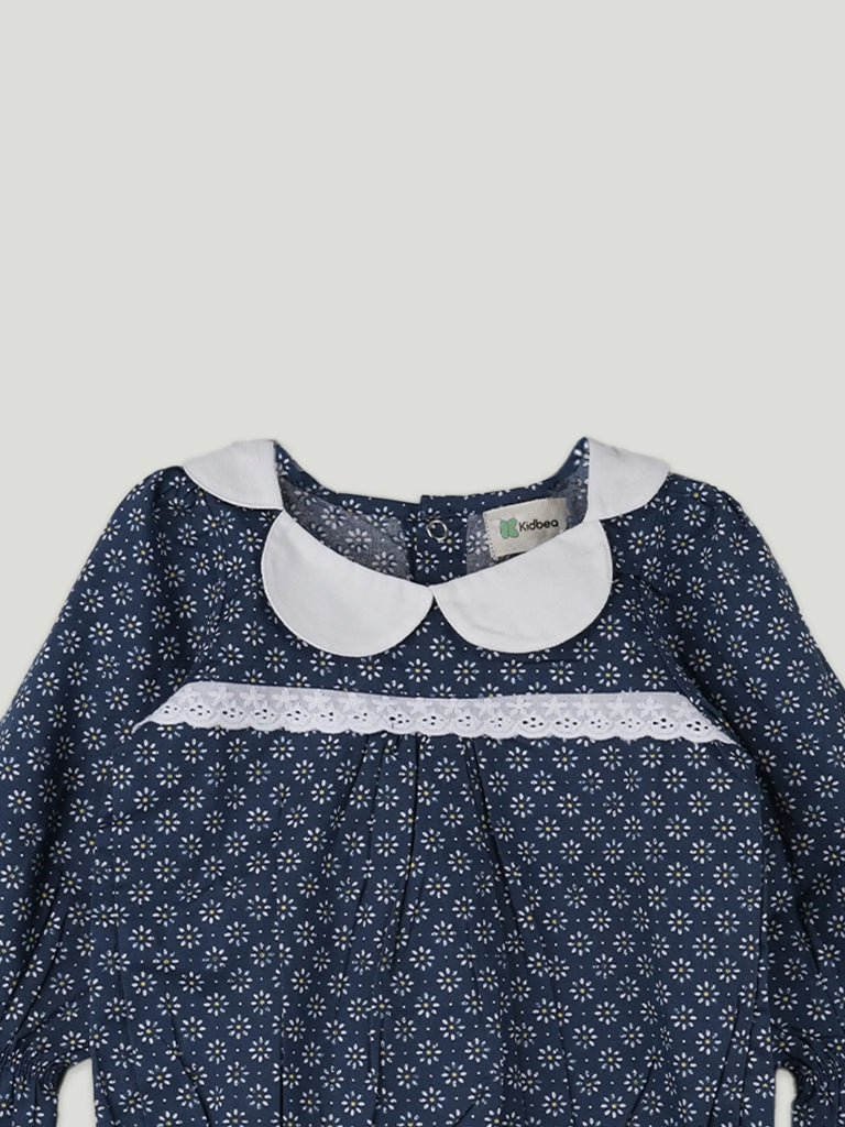 Baby Girl Ruffle Cotton Onesie | 100% Organic Fabric