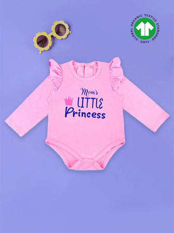 Bamboo Soft Fabric Onesie For Baby Girl | Mom's Little Princess