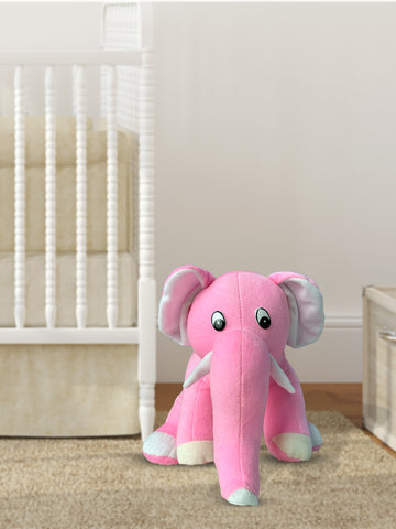 Emily Elephant stuffed soft toy | Pink