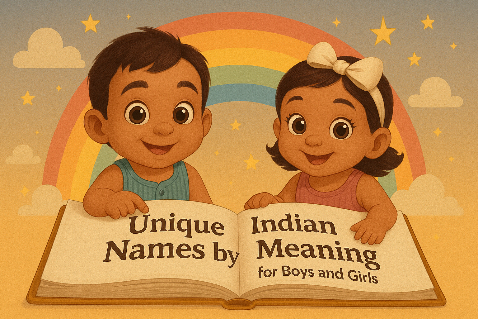 Unique  Indian Baby Names by meaning for boys and girls :