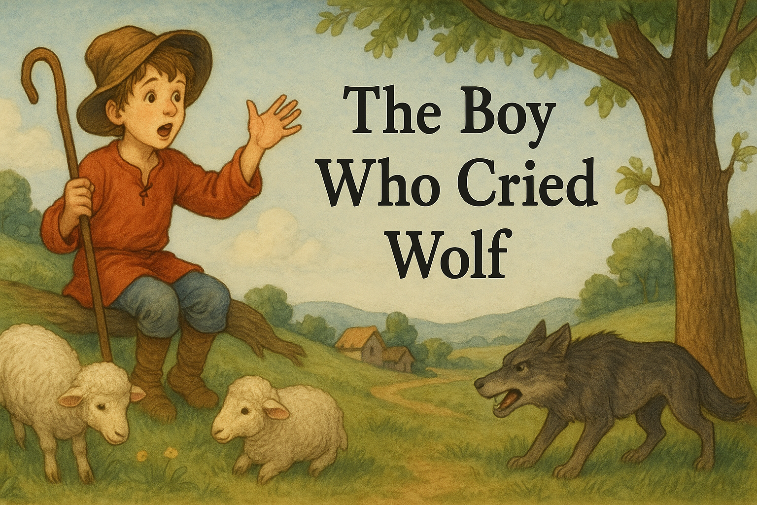 The Boy Who Cried Wolf – A Moral Story Every Child Should Hear