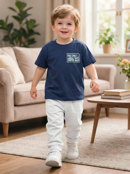 Bamboo Fabric Printed T-Shirt for Boys | Soft, & Breathable