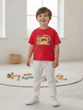 100% Bamboo Fabric Printed T-Shirt for Boys | Soft, & Breathable