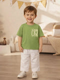 100% Bamboo Fabric Printed T-Shirt for Boys | Soft, & Breathable