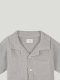 Light  Organic cotton  Shirt & Pant Grey Co-ord Set