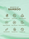 Bamboo Camisole for Kids Pack of 2 (Mint Green & White) – Soft, Breathable & innerwear