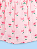 BambooTEC™ Bamboo Muslin Girls Frock – Flower & Duck Print | Pack of 2