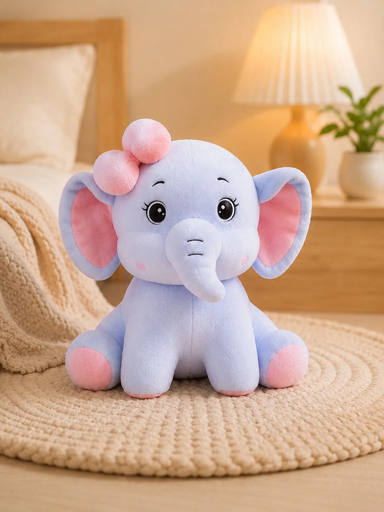 Assorted Elephant Soft Toys for Babies & Kids – 35cm Cute, Cuddly & Super Soft Plush Toy