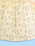 BambooTEC™ Bamboo Muslin Girls Frock – Star & Fruit Print | Pack of 2