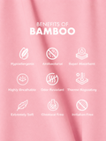 BambooTEC™ Bamboo Kids Vest Pack of 2 – Pink Sleeveless Vests