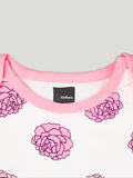 Kidbea 100% Organic cotton baby Pack of 4 onesies Unisex | Strips - Grey, Pink, Pretzel & Unicorn
