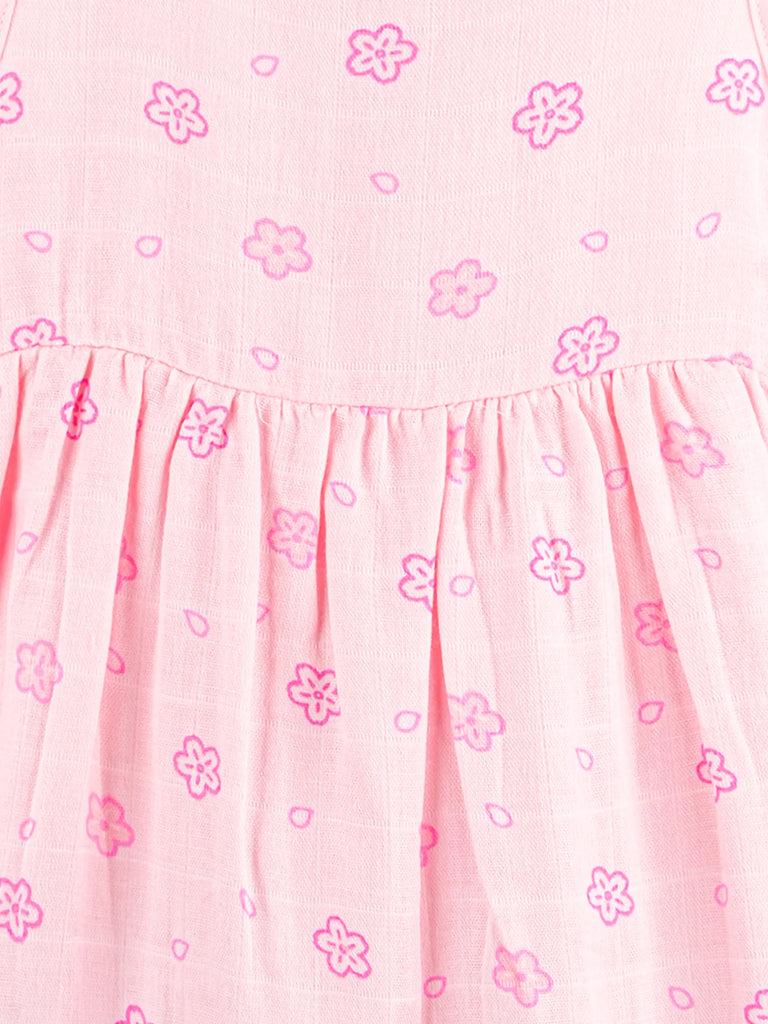 BambooTEC™ Bamboo Muslin Girls Frock – Floral & Flower Print | Pack of 2