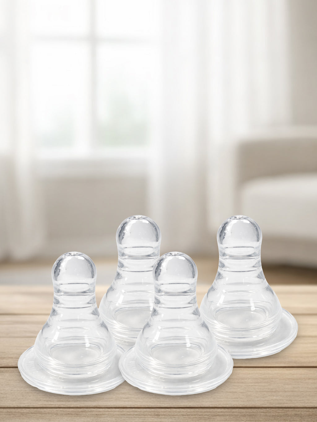 Stainless Steel Feeding Bottle 150ml with 4 Extra Nipples