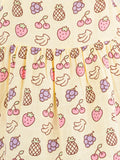 BambooTEC™ Bamboo Muslin Girls Frock – Fruit & Cherry Print | Pack of 2