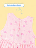 BambooTEC™ Bamboo Muslin Girls Frock – Floral & Flower Print | Pack of 2