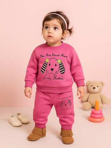Kids Organic Cotton Winter Set | Sweatshirt & Pant Co-ord