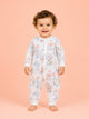 BambooTEC™ Unisex Bamboo Baby Romper – Deer Print