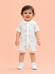 BambooTEC™ Unisex Bamboo Fabric Printed Baby Romper