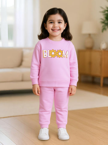 Girls Winter Co-ord | Organic Cotton Sweatshirt & Bottom