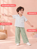 Kids Printed Cotton Shirt – Full Sleeve Casual Shirt with Pocket