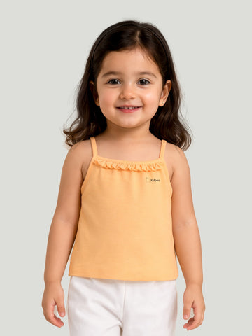 Peach Bamboo Camisole for Girls – Soft, Lightweight & Breathable