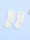 Bamboo Fabric Kids Ribbed Crew Socks