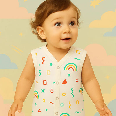Premium Extra Soft Muslin Baby Jhabla | Assorted Cute Prints