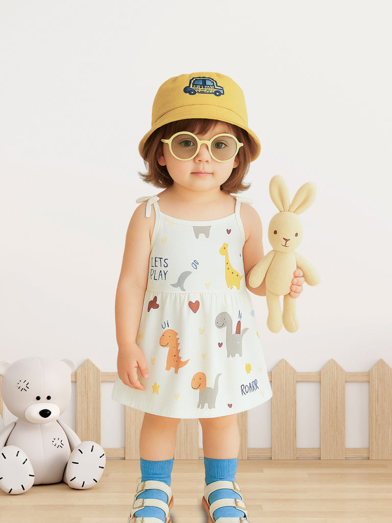 Premium Extra Soft Muslin Baby Girls Frock | Assorted Cute Prints