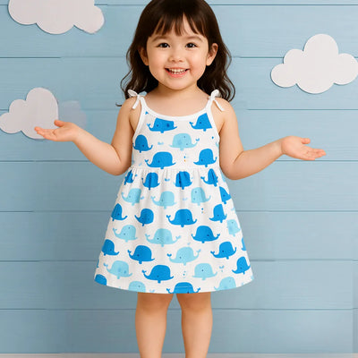 Premium Extra Soft Muslin Baby Girls Frock | Assorted Cute Prints