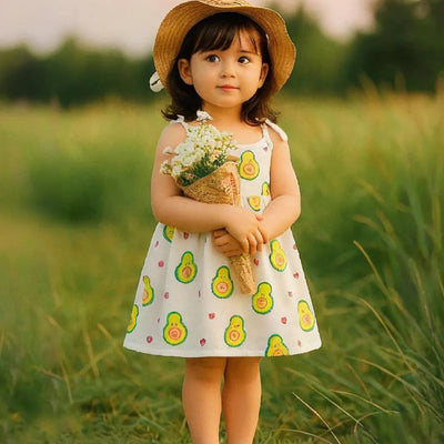 Premium Extra Soft Muslin Baby Girls Frock | Assorted Cute Prints