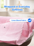 Boys Linen Cotton Pastel Pink Shirt