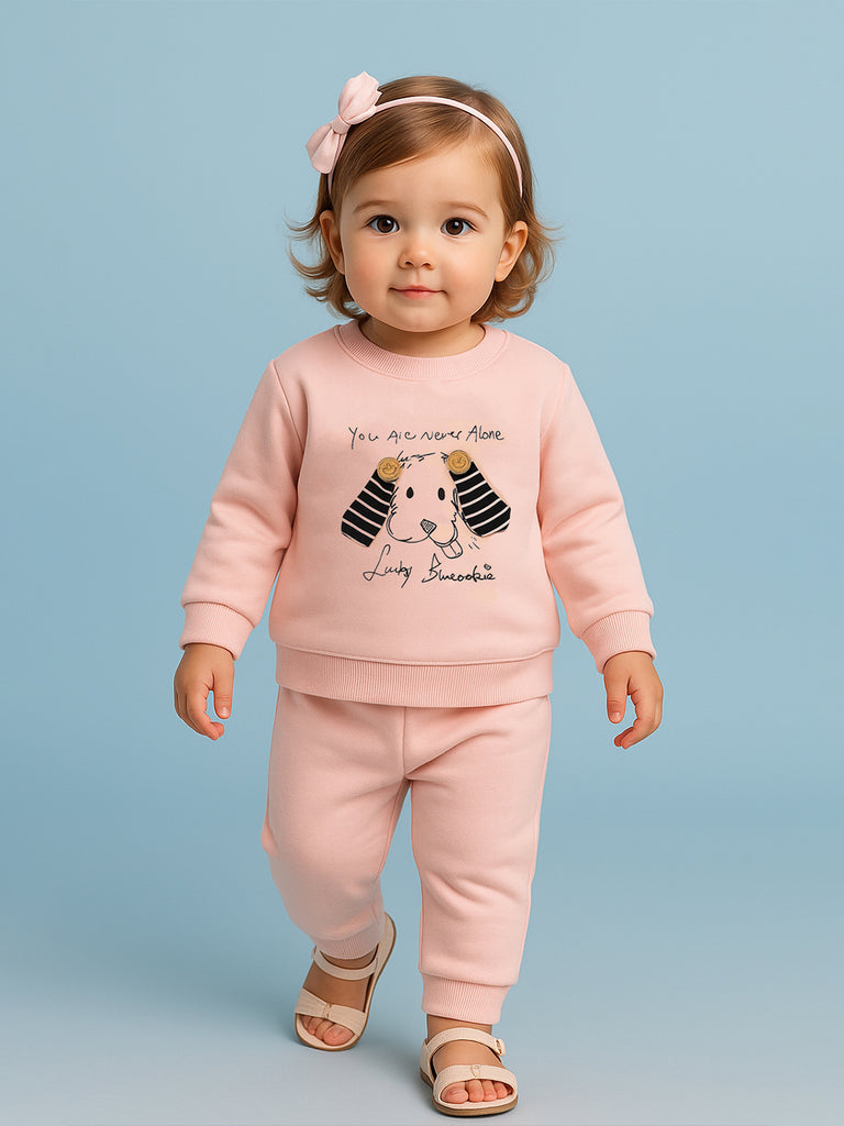 Kids Organic Cotton Winter Set | Sweatshirt & Pant Co-ord