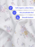 BambooTEC™ Girls Bamboo Baby Romper – Floral Bouquet Print