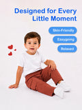 Unisex Brown Cotton Kids Cargo Shorts – Comfortable Everyday Bottomwear