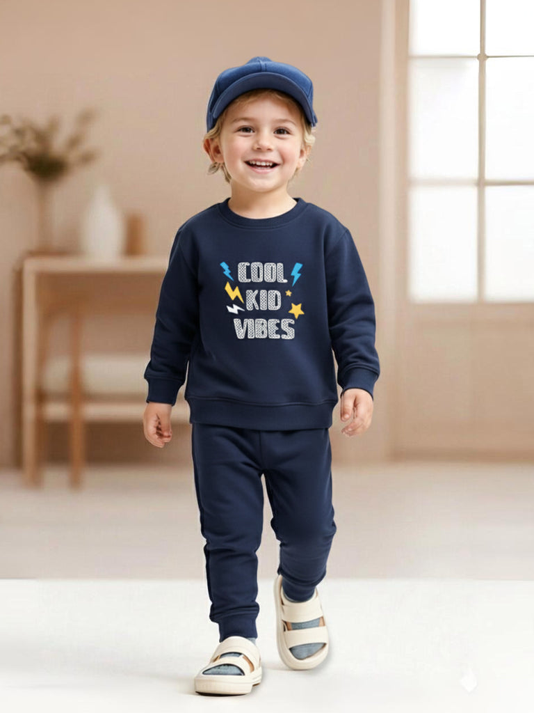 Boys Winter Co-ord | Organic Cotton Sweatshirt & Joggers