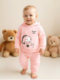 Baby organic  cotton Winter Set | Cute Dinosaur Hoodie & Pant