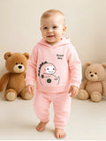 Baby organic  cotton Winter Set | Cute Dinosaur Hoodie & Pant