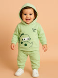 Baby organic  cotton Winter Set | Cute Dinosaur Hoodie & Pant