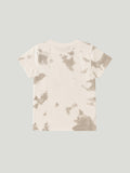 Kidbea Boys Tie-Dye Co-Ord Set | Summer Cotton T-Shirt and Shorts for Kids | Grey