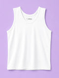 BambooTEC™ Boys Bamboo Fabric White Solid Vest